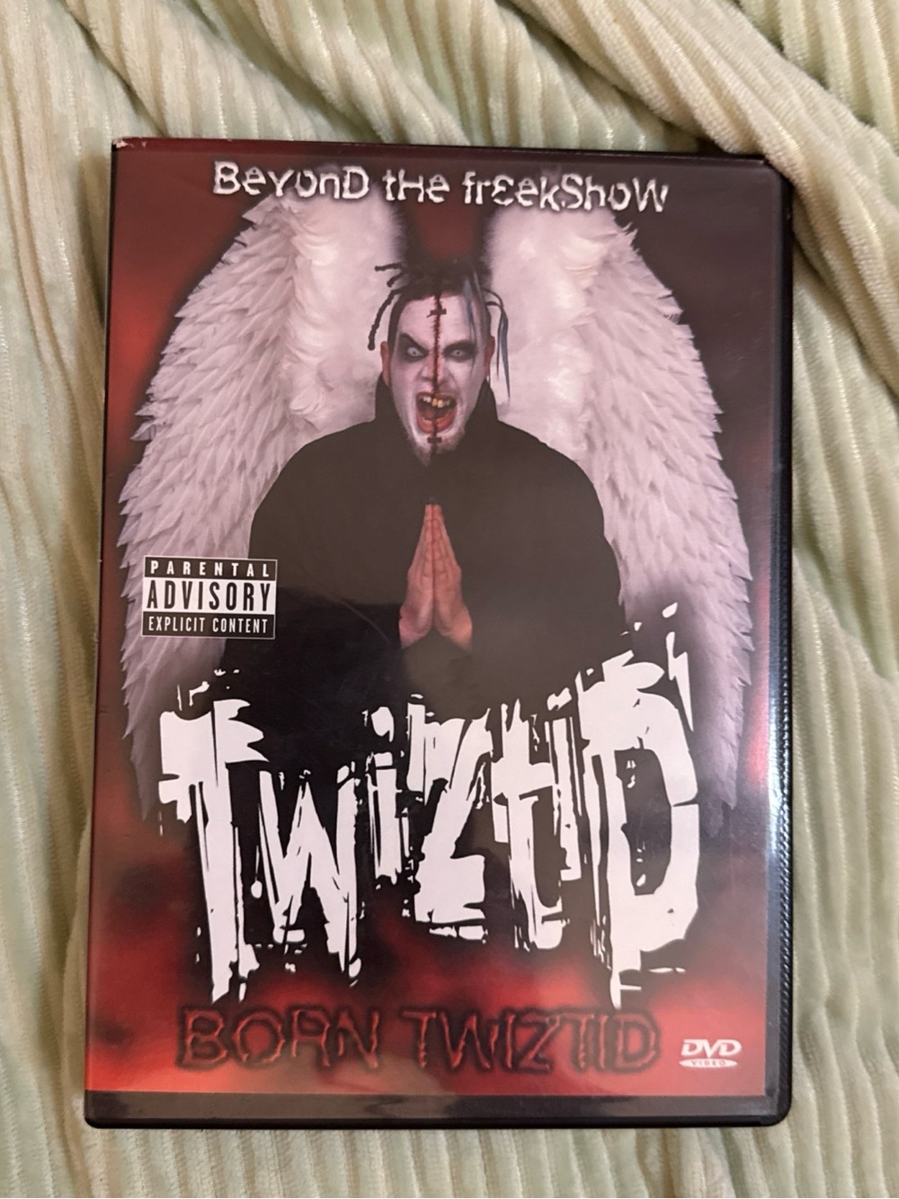 Twiztid DVD - Born Twiztid Red/Black Artwork Disc is in great condition